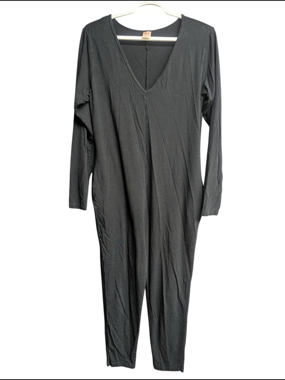 Smash + Tess Black Long Sleeve Jumpsuit / Romperalls – Medium - Picture 2 of 9